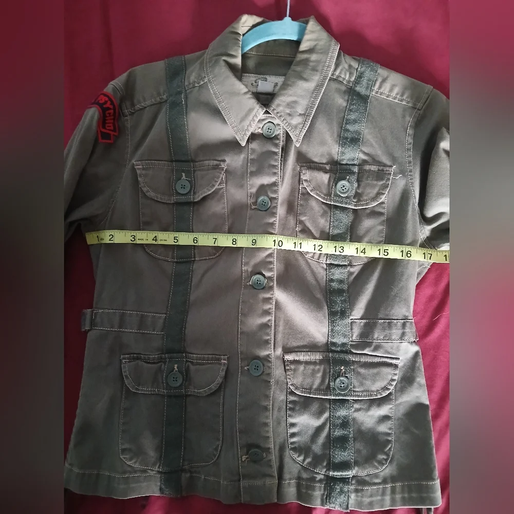 Vintage patched jacket - Picture 3 of 10